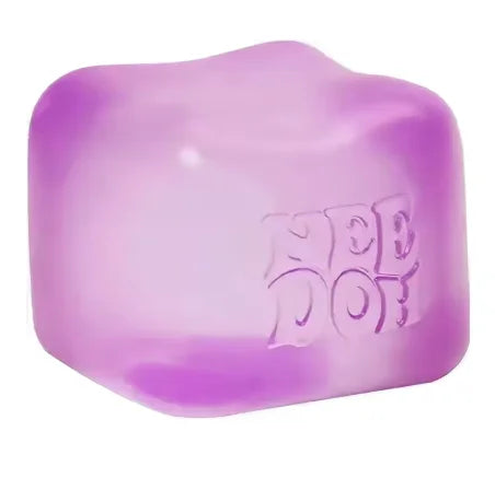 Nice Cube Stress Relief Toy | Super Solid Squish Sensory Fidget | Slow Rising Ice Cube Anxiety Relief