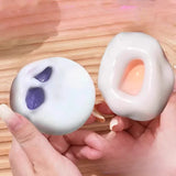 Squishy Balls Ice Beads Stress Relief Toy Super Soft Mochi Fidget Toy with Slow Rebound Texture for Adult Anxiety Relaxation