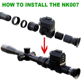Tactical FAST Helmet NVG Night Vision Device, Hunting Riflescope IR Night Vision, Outdoor CS Shooting Training Sight Digital Cam