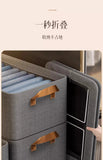 Premium Closet Organizer Box for Clothes And Pants - Layered Storage Basket for Neat Wardrobe Home Must-Have