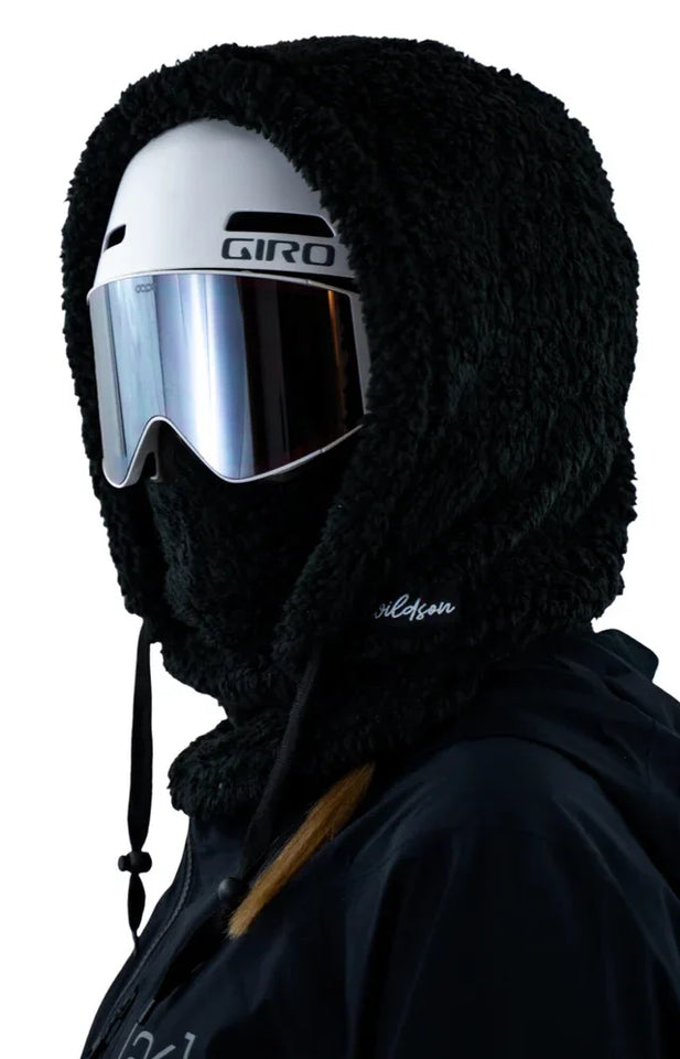 Furry Winter Ski Riding Cold Mask Warm Neck Scarf Hood Plus Velvet Thick Windproof Ear Protection Hat