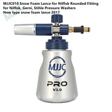 2025 New Arrivals! MJJC Snow Foam Lance PRO V3.0 High Pressure Car Washer Compatible Varies Adapters 1.2L Bottle Foam Gun Cannon