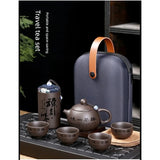 Tea set gifts, travel tea sets, convenient one pot, four cups, quick guest cups, outdoor portable tea sets, cup sets