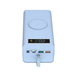 DIY Shell Case 18650 Battery Storage Box Holder USB 21*18650 Power Bank Battery Box Support Quick & Wireless Charger