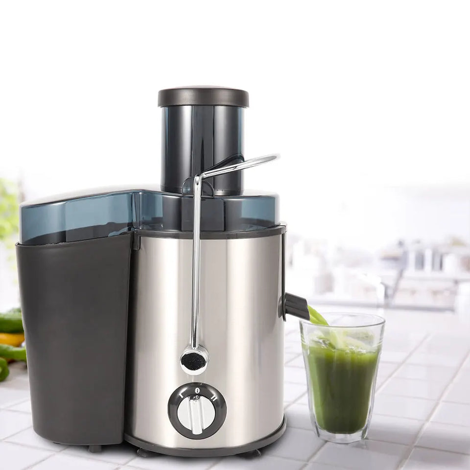 Centrifugal Juicer Machine 500ML Stainless Steel Juicer Machine Whole Fruit Vegetable Centrifugal Juice Extractor