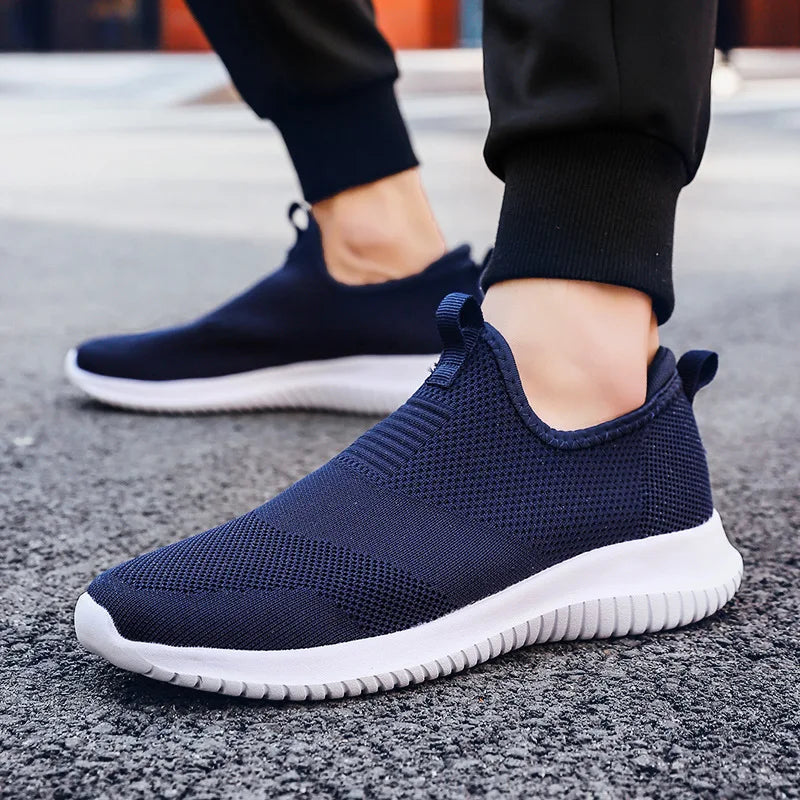 XIHAHA Large Size Men's Shoes Couple Comfortable Woman Shoes Breathable Shoe Male Sports Walking Man Sneaker Flat Ladies Shoes