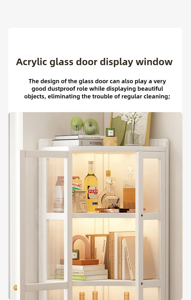 Corner Cabinet Dining Room Corner Cabinet Wall Triangle Cabinet Corner Locker Living Room Bedroom Corner Floor Storage
