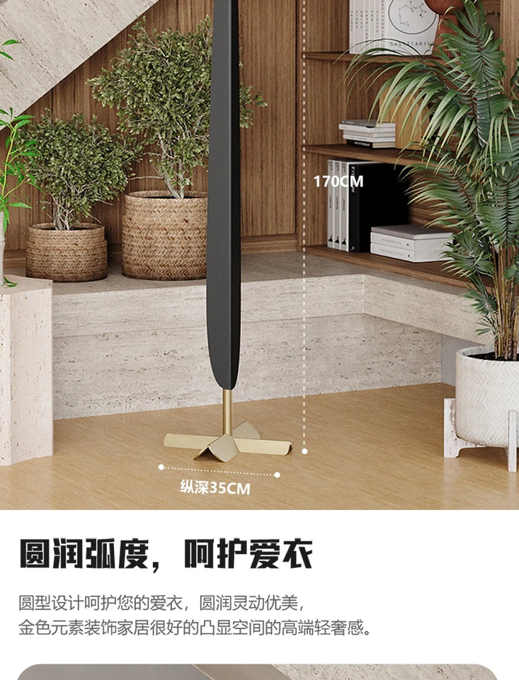 Closet Balcony Clothes Rack Indoor Minimalist Entrance Design Clothes Rack Bedroom Space Saving Porte Manteau Home Furniture