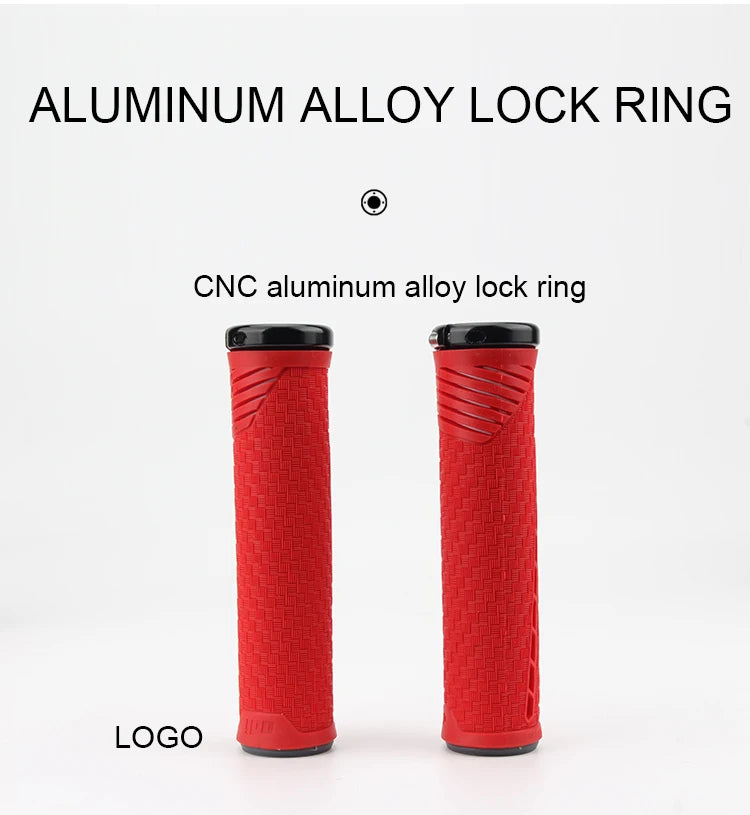 ODI CF Silicone Bicycle Grips Carbon Fiber Reinforced Handle Plugs MTB Anti-slip Lock-on Handlebar Cover Comfortable Bike Parts