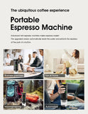Coffee Machine Wireless Electric Portable Espresso Coffee Machine Maker 3-in-1 Capsule Powder Travel Coffee Maker
