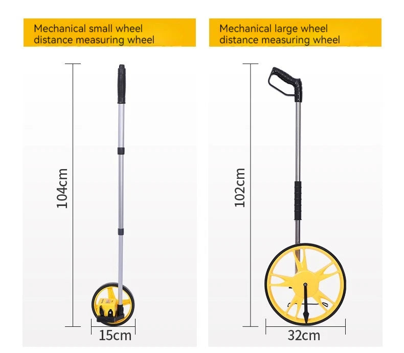 Electronic Rangefinder, Mechanical Rangefinder Wheel Digital Display, Manual Measurement, Roller Measurement