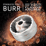 New Rechargeable Auto Espresso Barista CNC Conical Burr Coffee Bean Grinder Machine