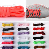 1 Pair Oval Athletic Shoelaces Half Round Shoe Laces for Sneakers,Shoelaces for Athletic Running Sneakers Shoes Boot Strings