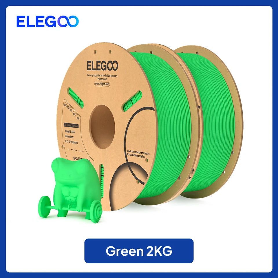 ELEGOO 2KG/4KG/5KG/10KG 1.75mm PLA Filament Plastic 3D PLA for EU US