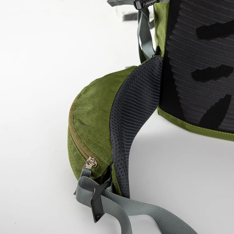 JUNGLEKING CY1050 30L Black Multipurpose Hiking Backpack Trail Running Fastpacking Pack Travel Bag For Outdoor Climbing Trekking