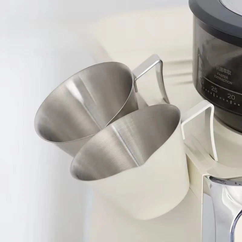 Espresso Extraction Cup 304 Stainless Steel with Scale Thickened Exquisite Ounce Coffee Cup Home Kitchen Cafe Accessories