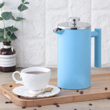 1.5L / 2L Coffee Maker French Press Stainless Steel Espresso Coffee Machine French Press Double-Wall Insulated Coffee Tea Maker