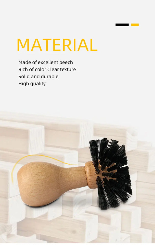 MHW-3BOMBER Coffee Filter Cleaning Brush 58mm Espresso Portafilter Basket Clean Tools Professional Home Barista Cafe Accessorie