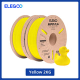 ELEGOO RAPID PLA+ Filament 1.75mm, 3D Printer Filament, Support 30-600mm/s Printing Speed, Compatible with Most FDM 3D Printers
