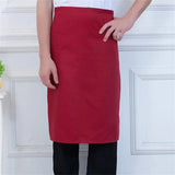 Chef Apron Special Kitchen Mens Hotel Restaurant Restaurant Back Kitchen Half-length Short Apron Household Cleaning
