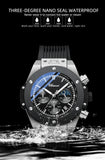 CHENXI Top Brand Luxury Watches for Mens Creative Fashion Luminous Dial with Chronograph Clock Male Casual Wristwatches