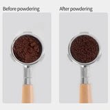 Espresso Coffee Stirring Tool, Coffee Powder Stirrer, Needle Distributor, Wood Handle, Barista Hand Distribution Tool