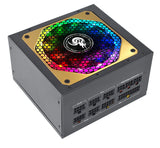 JULONGFENGBAO ATX 850W Full Modular RGB 80Plus Gold 20+4Pin 12V PSU Professional E-Sports Video Game Computer PC Power Supply