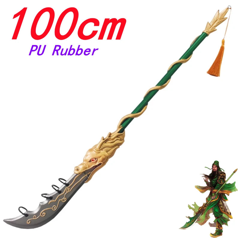 Chinese Ancient Zhao Yun Spear Sword Gun Weapons Three Kingdoms Role Playing Model Boys Toys Prop Knife Kids Gift Cosplay 1:1