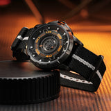 BERNY Automatic Men's Skeleton Watch 5ATM Luminous Sapphire Exhibition 3D Dial 316L Steel MIYOTA 82S0 Mechanical Watches for Men
