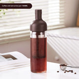 GIANXI Cold Brew Coffee Maker Home Cold Kettle Portable non-leaking Tea Cold Brew Cup Ice Drop Kettle Cold Brew Fruit Teapot