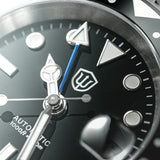 Watchdives WD16760 V2 GMT Watch NH34 Automatic Movement Sapphire Luminous Watches Stainless Steel 300m Waterproof Wristwatch