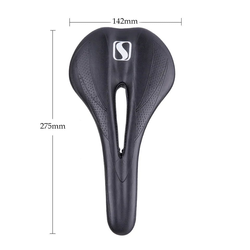 ZTTO Bike Seat Soft MTB Road Bike Saddle Pain-Relief  PU Leather Breathable Seat Cushion Bicycle Saddle Cushion Bicycle Parts