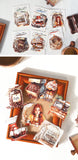 20pcs/lot Kawaii Stationery Stickers coffee life Diary Decorative Mobile Stickers Scrapbooking DIY Craft Stickers