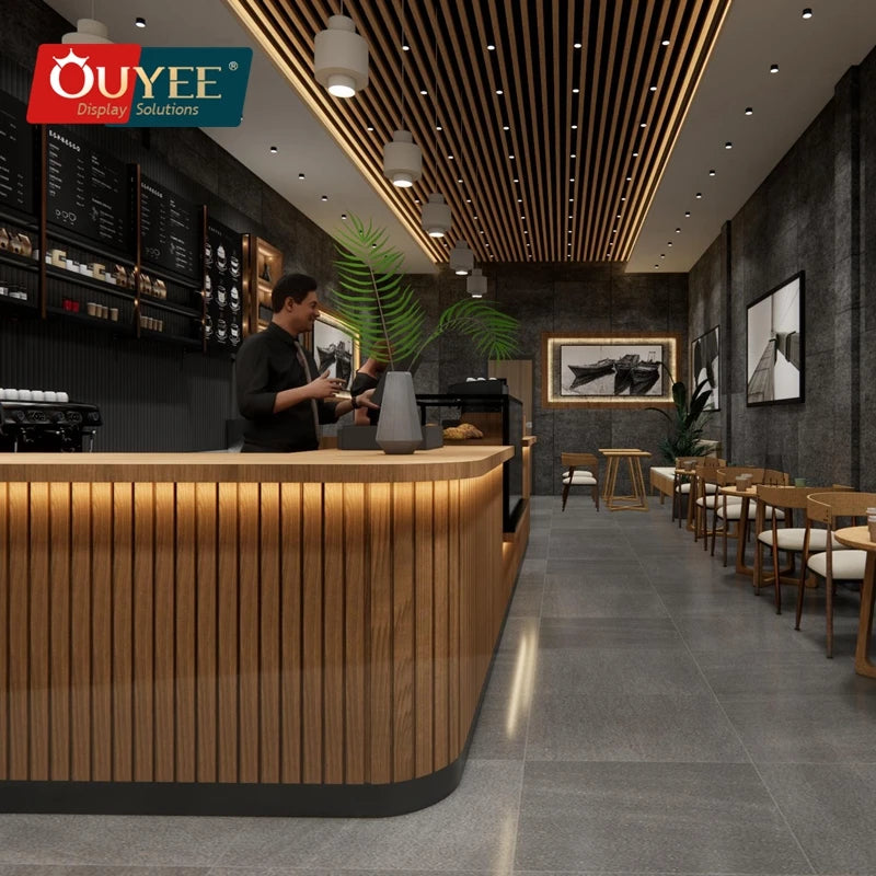 Coffee Shop Bar Counter, Modern Style Coffee Shop Counter Coffee Shop Coffee Shop Counter Bar Bar Counter for Coffee Shop Bar