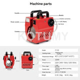 Mug Heat Press, Mini Cup Press Machine, Diy Sublimation Blanks 11oz Coffee Mugs Tumblers With Tape Gloves Accessories
