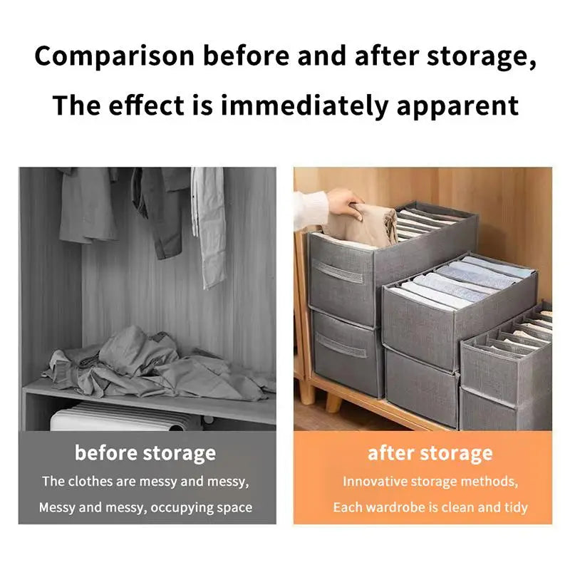 ✔Underwear Organizers Of Cabinets And Drawers Wardrobe Clothes Bra Organizer For Underwear Socks Pants Home Foldable Storage Box