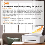 NineLeaf High Yield Ink Compatible for HP 61XL 61 XL CH563W CH564W Ink Cartridge use with Envy 4500 5530 Officejet Printer