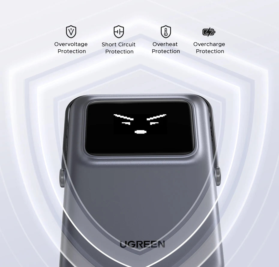 UGREEN 20W 10000mAh Power Bank Magnetic Wireless Fast Charging PowerBank for MagSafe for iPhone 16 Pro Portable External Battery