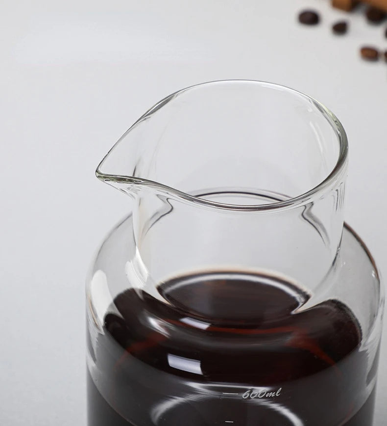 Cold Brew Coffee Pot Set with Filter Glass Dripper ICED Coffee Pot Maker High Quality Specialized Barista Accessories Espresso