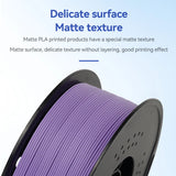 KINGROON 3D Printer Filament PLA Matte Filament 1.75mm 1KG 2KG 3KG High Precision No Bubbles 3D Printer Materials