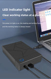 TISHRIC HDD Case 3.5 2.5 SATA to USB 3.0 Adapter External Hard Drive Disk Enclosure for 3.5 SSD Disk 450Mb/s 18TB HDD Box Case