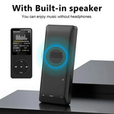 Portable MP4 FM card insertion Bluetooth player MP3 USB Charger Player FM Radio Recorder Lossless Sports Hifi Music Player