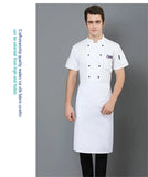 Chef Apron Special Kitchen Mens Hotel Restaurant Restaurant Back Kitchen Half-length Short Apron Household Cleaning