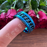 Dropshipping 8mm New Arrivals Men Women Stainless Steel Rotate Chain Ring Stepped Grooved Brushed Festival Fashion Gift Jewelry
