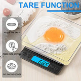 Digital Food Kitchen Scale Upgraded 3000g 0.1g High Accuracy Mini Pocket Scale with Tare Function for Cooking Baking Jewelry Me