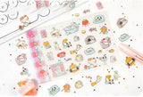 New 1Style 72Pcs/bag Good Mood Maker Cut Film Sticker Book Handbook Scrapbook Phone Case Photo Frame Calendar DIY