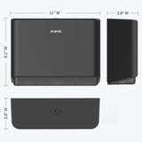 AIKE Professional Paper Towel Holder Wall Mount Punch Free Tissue Dispenser with Smart Lock Paper Box for Toilet Bedroom Kitchen