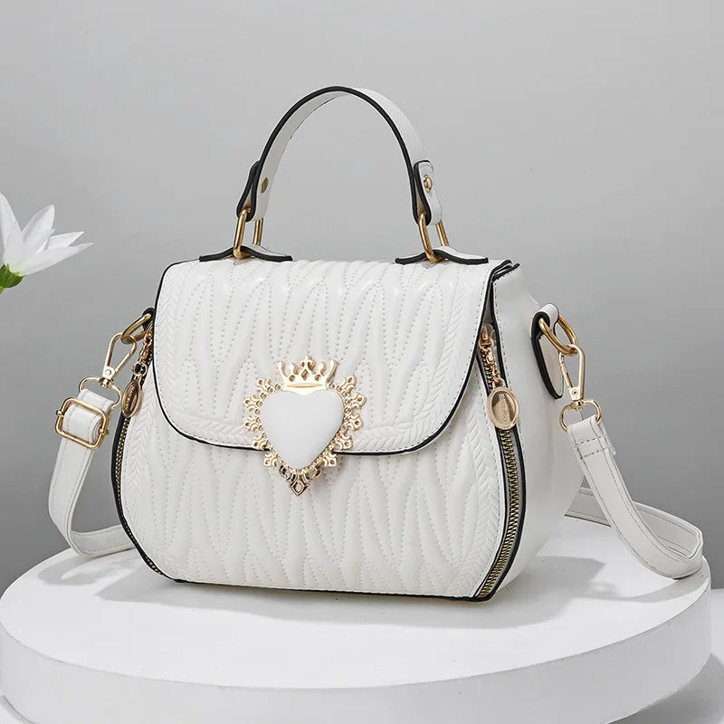 Women's Bag Fashion Lock Shoulder Square Women Handbags Casual Simple Handheld Diagonal Straddle Bag Shopping Messenger Bag