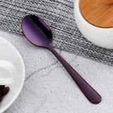 8 Colors Tea Spoons Stainless Steel Coffee Spoon High Quality Dessert Cake Fruit Spoons Gold Small Snack Scoop Dinnerware Tools