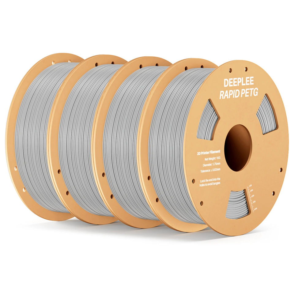 DEEPLEE Rapid PETG Filament 1.75mm 1KG 3d printing materials PETG Black Filament 1kg Fits for Most FDM 3D Printers DEEPLEE